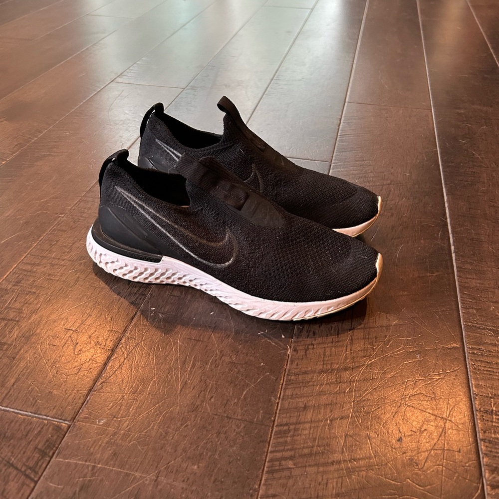 Nike Black Slip-On Sneakers